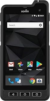 Sonim XP8 XP8800 Dual-SIM 64GB IP68/IP69 Verizon Wireless 4G LTE Android Wi-Fi Military Grade Tough Water Resistant Rugged Smartphone (Black) (Renewed)