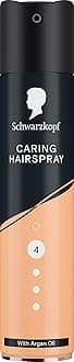 Schwarzkopf Hairspray Caring 250ml, Styling & Care, Strong Hold Hair Spray, Spray for Hair, With Argan Oil