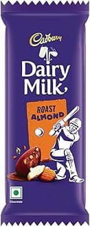 Dairy Milk Roast Almond Cricket Pack Chocolate Bar, 36 g