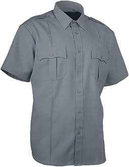 First Class mens Polyester Uniform Shirt Button Down Shirt
