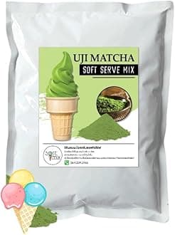 Softt serve Sofemix ice cream powder (size 1Kg.) many flavors. (UJI MATCHA)