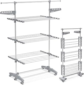 3 Tier Clothes Airer