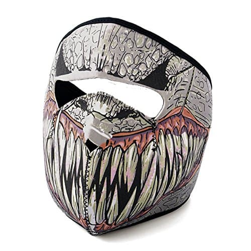 New Neoprene Lethal Threat Jester Face Mask