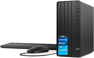 HP Pro Tower 290 G9 Business Desktop, 13th Gen Intel 4-Core Processor (Beats Core i7-9700), 16GB RAM, 256GB PCIe SSD + 1TB HDD, 2-Monitor Support 4K, HDMI, VGA, Wi-Fi, Windows 11 Pro