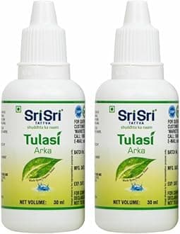 Sri Sri TATTVA shuddhta ka naam Tulasi Arka - Anti-Viral Drop - Natural Immunity Booster For Adults - 30Ml (Pack Of 2)