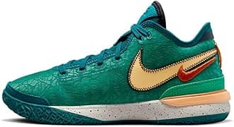 NIKE Lebron NXXT Gen Basketball Shoes (DR8784-301, GEODE Teal/Melon Tint/Stadium Green/Campfire Orange) Size 10
