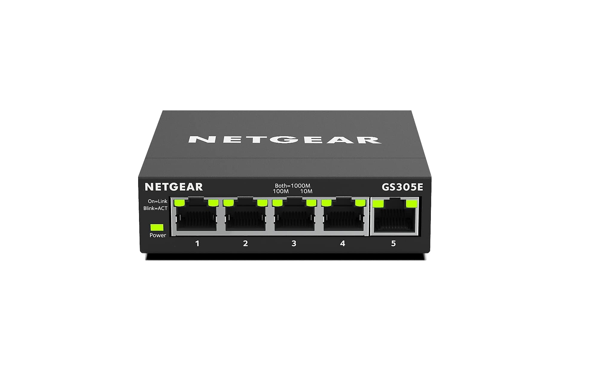 NETGEAR 5-Port Gigabit Smart Managed Plus Switch (GS305E)