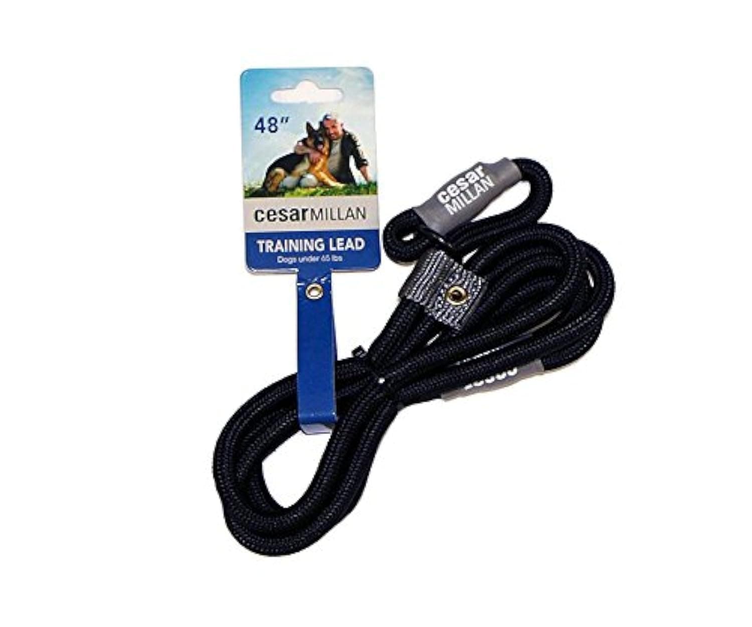 Slip Lead Leash | Dog Leash | in Training Leash | (Regular, Black)