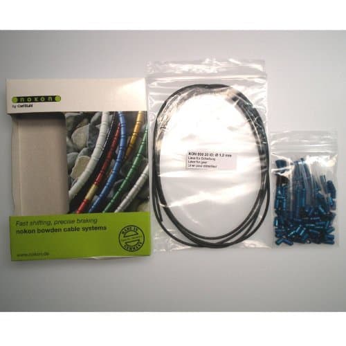 Nokon Shift and Brake Cable Systems (Road, MTN, and extensions) (Blue, Extension (1.0 meter))