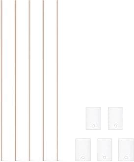 stonylab Iron Sheet Electrode, 10x15x1 mm, GDMS Tested, 5 Pack for Electrochemistry