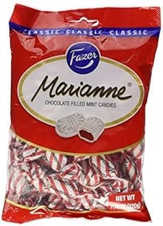 Fazer Marianne Chocolate Filled Mint Candies Imported From Finland 7.76oz(220g) by Fazer