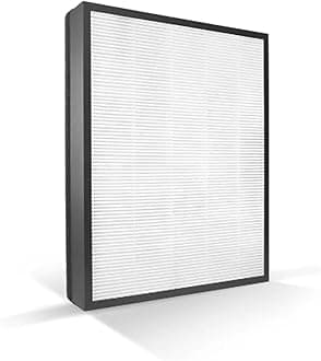 Philips FY3433/10 NanoProtect HEPA Filter, Black, White