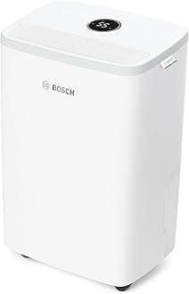 Bosch Dry 2000 Dehumidifier - Easy Efficient Quiet For Your Home & Bedroom - For Rooms up to 24 m² - Quick Drying for Your Laundry