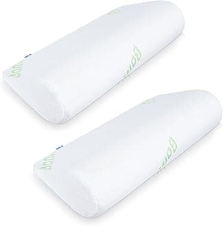 Cervical Neck Pillows for Pain Relief, 2PCS Foam Neck Support Pillows for Bolster, Neck Roll Pillow for Sleeping and Spine Protecting (2pack)