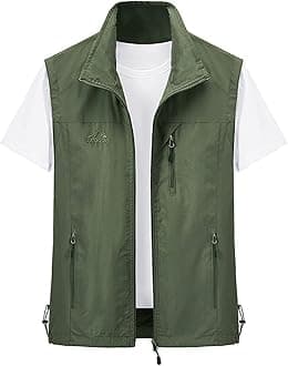 mens Men's Lightweight Softshell Sleeveless Golf Vest Classic