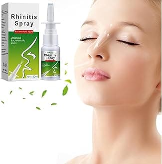 Azonee20ml Nasal Spray, Relief for Nasal Congestion and Discomfort, Natural, Sterile - Fast Relief Nasal Spray - for Symptoms of Blocked Ears, Nasal Congestion, Itching, Runny Nose, Smooth Sneezing