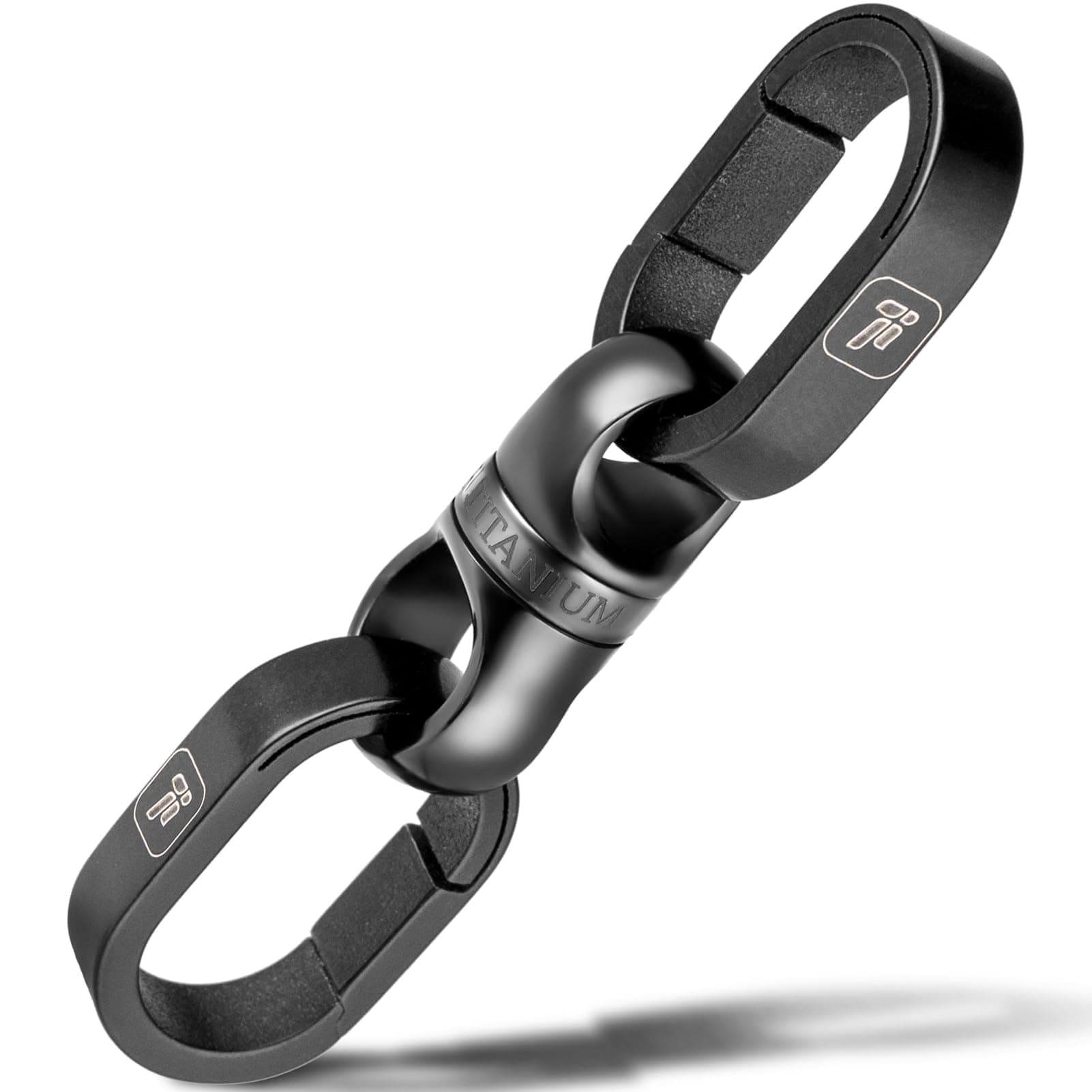 Titanium Key Chain Rings, Small Heavy Duty Keychain Mini Key Holder Connector Keyrings for Keys