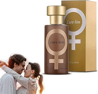 Golden Lure Pheromone Perfume, Pheromone Perfume Spray for Women to Attract Men,Romantic Pheromone Glitter Perfume,Lure Her Perfume for Men,Long Lasting Pheromone Perfume (for Women)