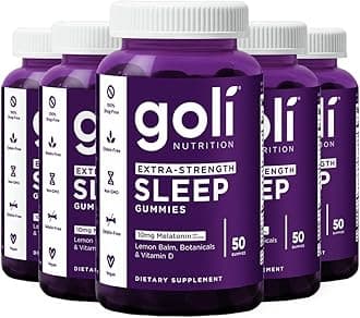 Nutritional Supplement, Extra Strength Sleep Gummy 10mg Melatonin - 250 Count - Gluten-Free, Vegan, Non-GMO, and Gelatin-Free