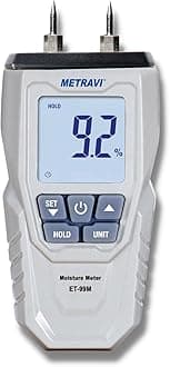 ET-99M Digital Moisture Meter Pin-typefor wood, sawn timber, cardboard, paper, plastic, concrete and mortar