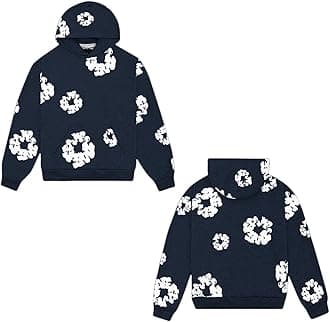 Generisch Tracksuit Men's Jogging Suit Hooded Tops & Trousers Set 2-Piece Tracksuit Sports Suit Streetwear Cotton Loose Leisure Suit Leisure Suit Y2K Hip Hop Pullover Jogging Bottoms Activewear Unisex