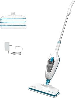 BLACK+DECKER Steam Mop, White (HSM13E1)