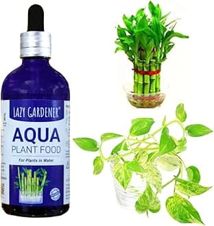 Fertilizers for Plant Food | Fertilizer Plant Food for Green Plants Home Garden | Fertilizer for indoor plants Home Garden (Aqua Plant Food 30 Ml)