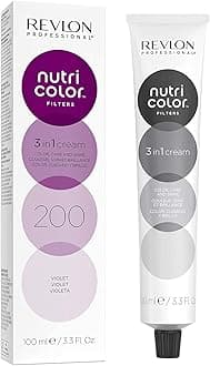 Revlon Professional Nutri Color Filters, Bright Semi-Permanent Direct Hair Dye, 200 Violet, 100 Ml