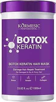 Keratin Hair Mask, 33.82 fl. oz, Damage Repair Treatment for Dry & Frizzy Hair Professionals choice