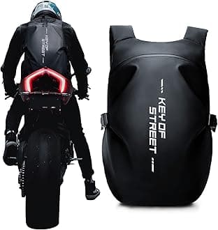 Motorcycle Backpack,waterproof helmet backpack for Men and women,Motorcycle Tail Bag,motorcycle accessories,Black
