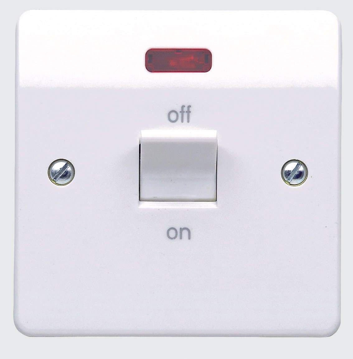 Mk K5105WHI 32A Double Pole Switch and Neon