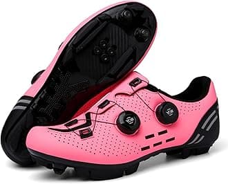 Cycling Shoes for Men and Women - Road and Mountain Bike Riding Shoes, Lightweight, Breathable, With Reflective Stripes