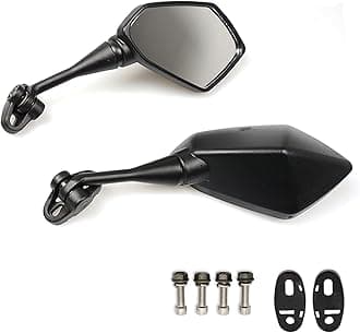 Mamiko Motorcycle Rear View Mirrors Compatible with CBR300R CBR500R CBR600 F4 F4I CBR600RR CBR1000RR CBR900 CBR919 CBR929 CBR954 VTR1000 GT125R GT250R GT650R GT650S Rear Mirror Replacement