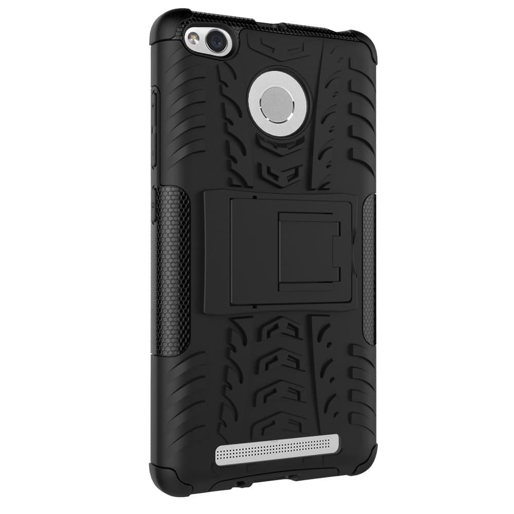 Chevron Bullet Back Cover Case for Redmi 3S Prime,Black
