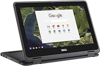 2021 Dell 11.6-inch Convertible 2-in-1 Touchscreen Chromebook, Intel Celeron Processor Up to 2.48GHz, 4GB Ram 16GB SSD, HDMI, Chrome OS (Touchscreen) (Renewed)