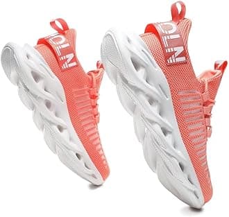 Jakcuz Men's Hightop Non Slip Gym Sneakers Lightweight Breathable Athletic Running Walking Tennis Fashion Comfortable Shoes