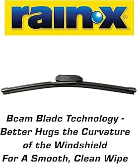 Rain-X 5079279-2 Latitude 2-In-1 Water Repellent Wiper Blades, 22 Inch Windshield Wipers (Pack Of 1), Automotive Replacement Windshield Wiper Blades With Patented Rain-X Water Repellency Formula