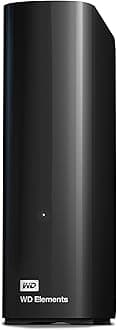 16TB Elements Desktop External Hard Drive, USB 3.0 for plug-and-play storage - WDBWLG0160HBK-NESN
