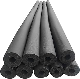 Water Pipe Insulation, Self Sealing Foam Rubber Pipe Wrap, ID 25-108mm Thickened Insulation Tube For Plumbing, Air Conditioning Ducts, Fitness Grip Support (Size : 89mm*30mm)