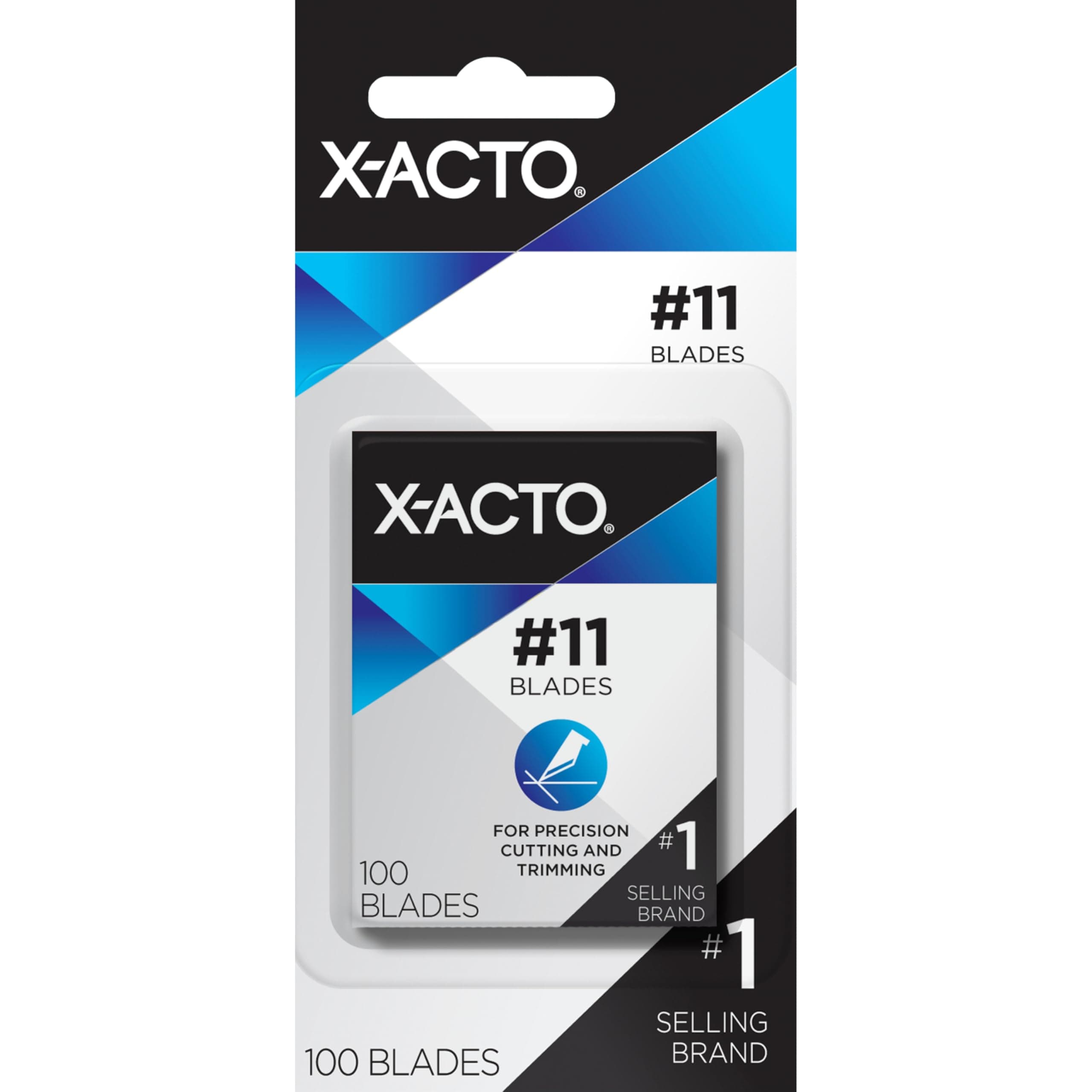 X-ACTO #2 Blades, Bulk Pack for X-ACTO Knives, Sharp, Box of 100 - Arts & Crafts, For Precision Cutting