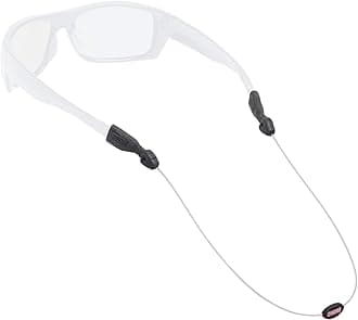 Orbiter Eyewear Retainer - Lightweight Stainless Steel Cable Glasses Strap