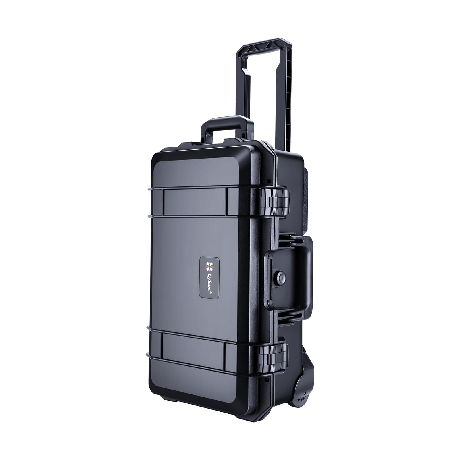 HC-5120 Large Waterproof Hard Case with Wheels and Customisable Foam, Interior Size 51.6x28.8x18.5 cm, Suitable for Cameras, Lenses, Electronics and More