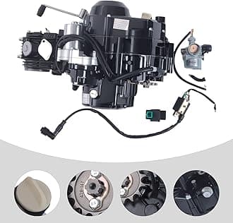 110cc Engine 4-Stroke Motor Single Cylinder Pit Bike Engine ATV Manual Clutch Single Cylinder CDI Air Cooled for CRF50 CRF70 XR50 XR70 Z50 Z50R