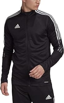 adidasCotton Men Solid Tiro 21 Standard Length Track Jacket