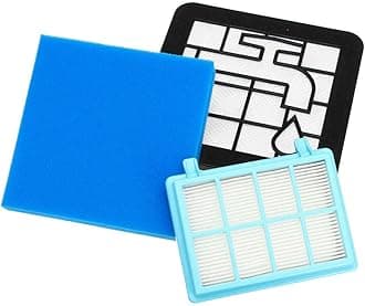 bartyspares Filter Kit Filters x 3 for PHILIPS Vacuum Cleaner PowerPro Compact City Marathon