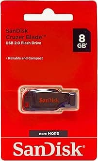 Cruzer Blade 8GB USB 2.0 Flash Drive- SDCZ50-008G-B35