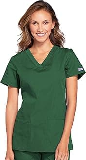 CHEROKEE Women's V-Neck Top Medical Scrubs (Pack of 1)