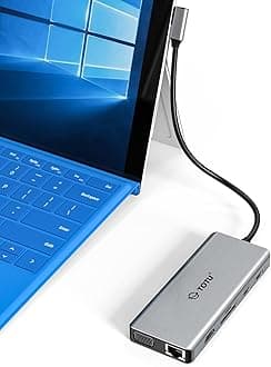 12 in 1 Right Angle USB C Hub