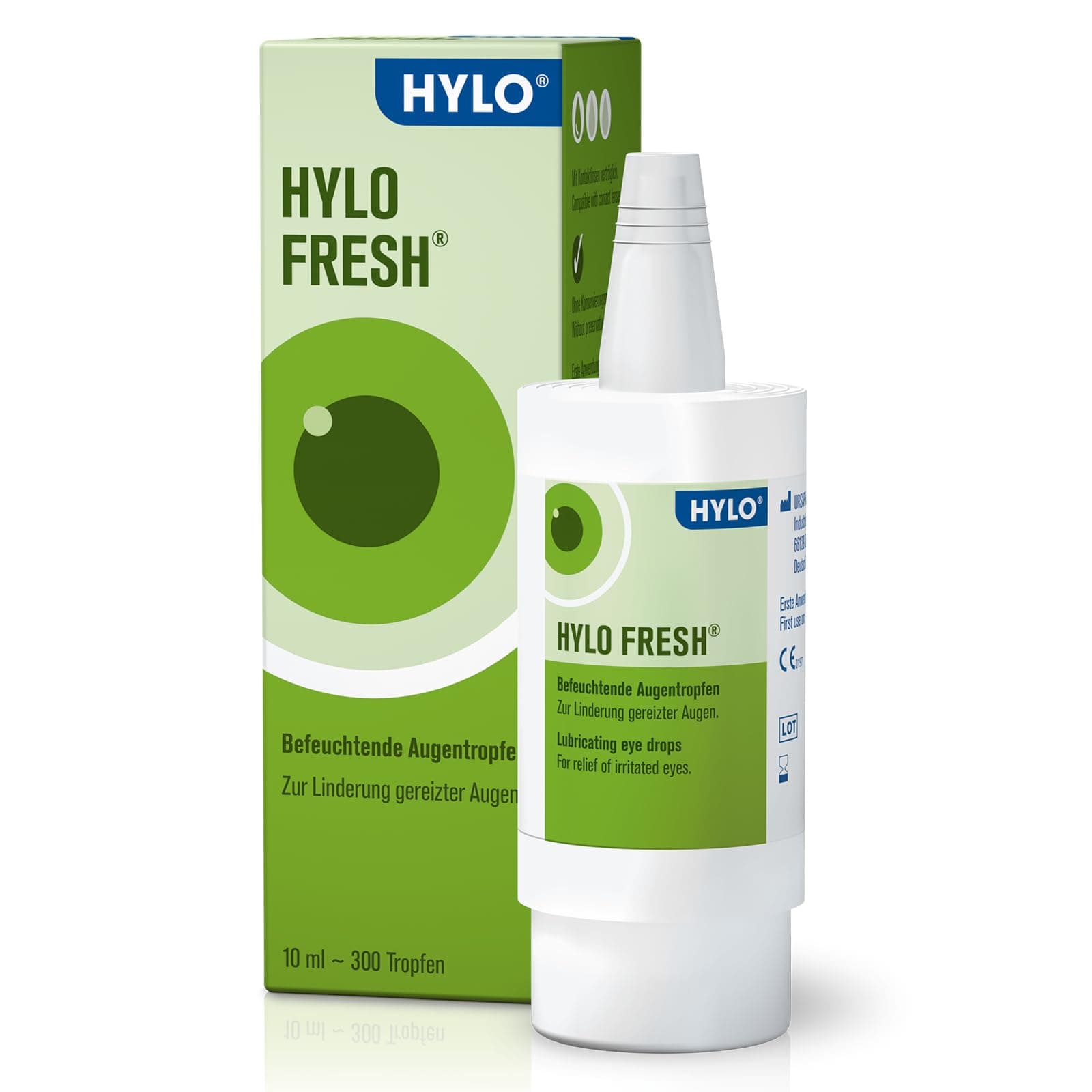 Hylo-Fresh 10ml Eye Drops YELLOW Box