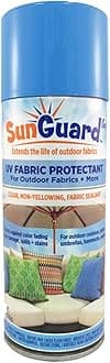 SUNGUARD Fabric UV Protectant and Sealant Spray for Outdoor Garden and Home Decor Prevents Fading Spills & Stains
